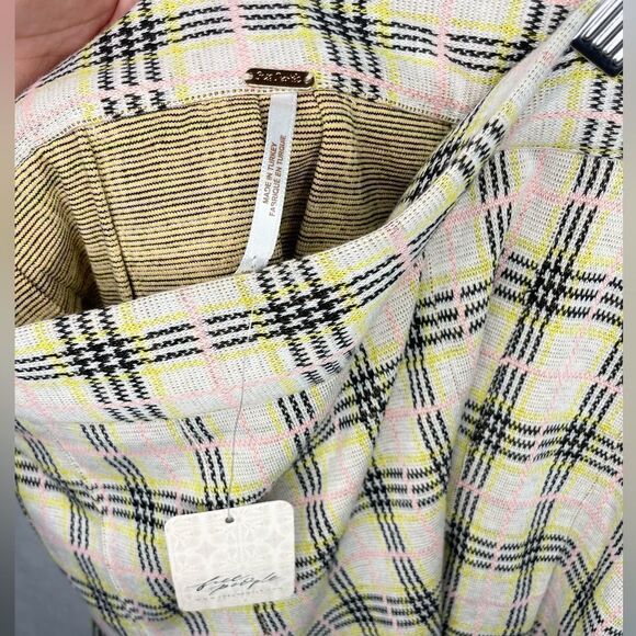 Free People Honey Pleated Skirt In Retro Sunshine - Picture 6 of 6